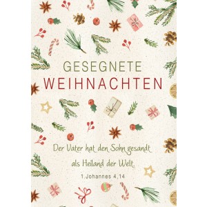 Midikärtchen Weihnachten 36-1419