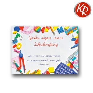 Postkarte Schulanfang 39-0013